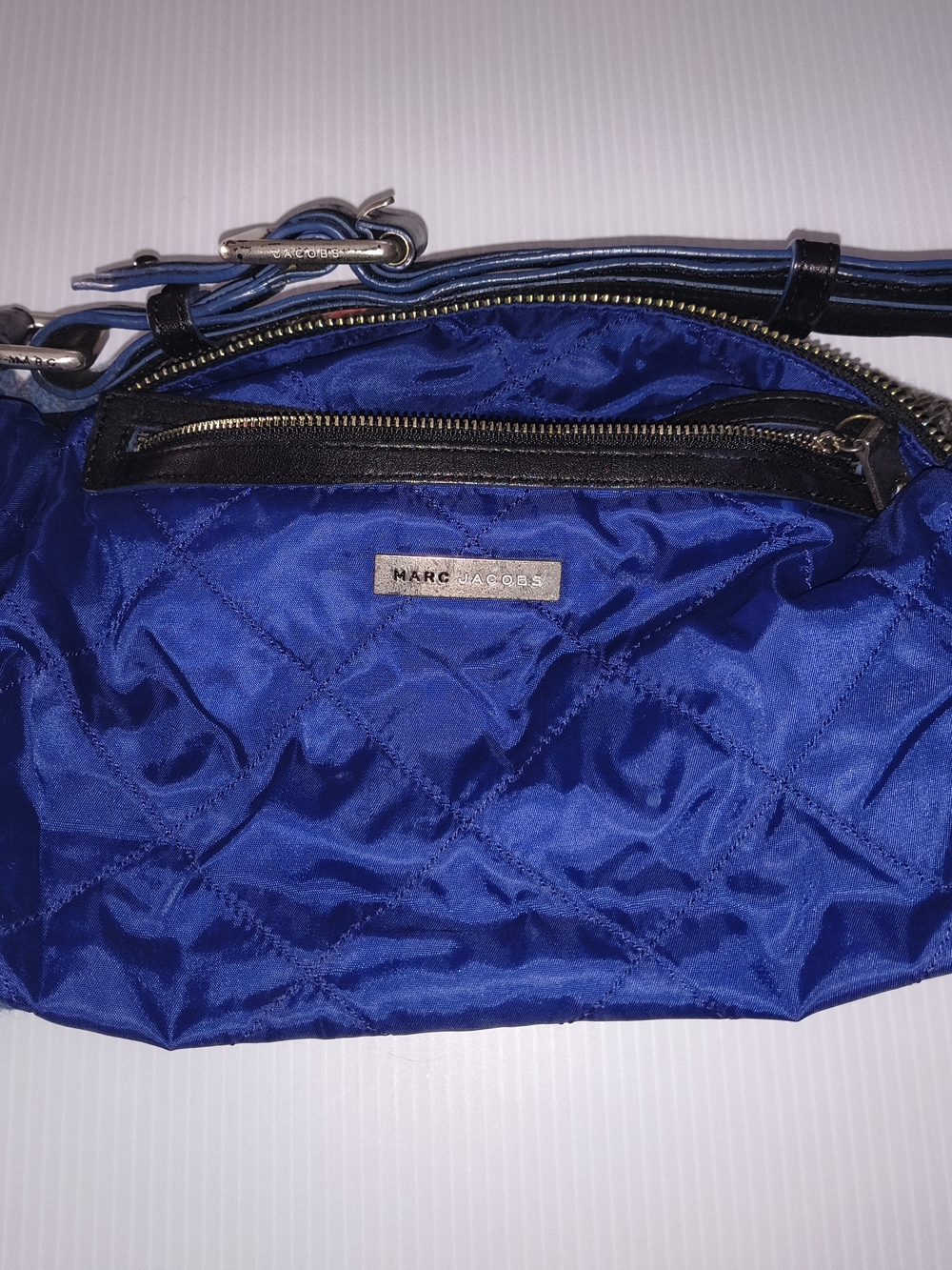 Y2K Archive: Vintage Marc by Marc Jacobs Plaid Patchwork Hobo Bag - Picture 3 of 6
